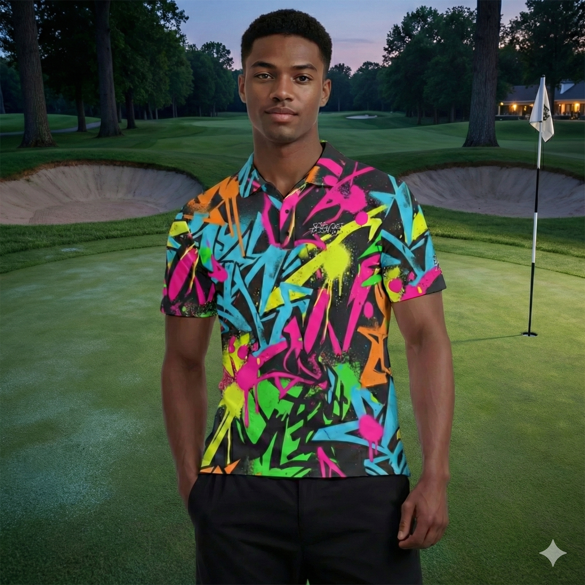 The Spray and Pray polo